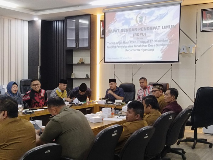 RDPU DPRD Kabupaten Malang Lahirkan 4 Rekomendasi Terkait TKD Sumberagung