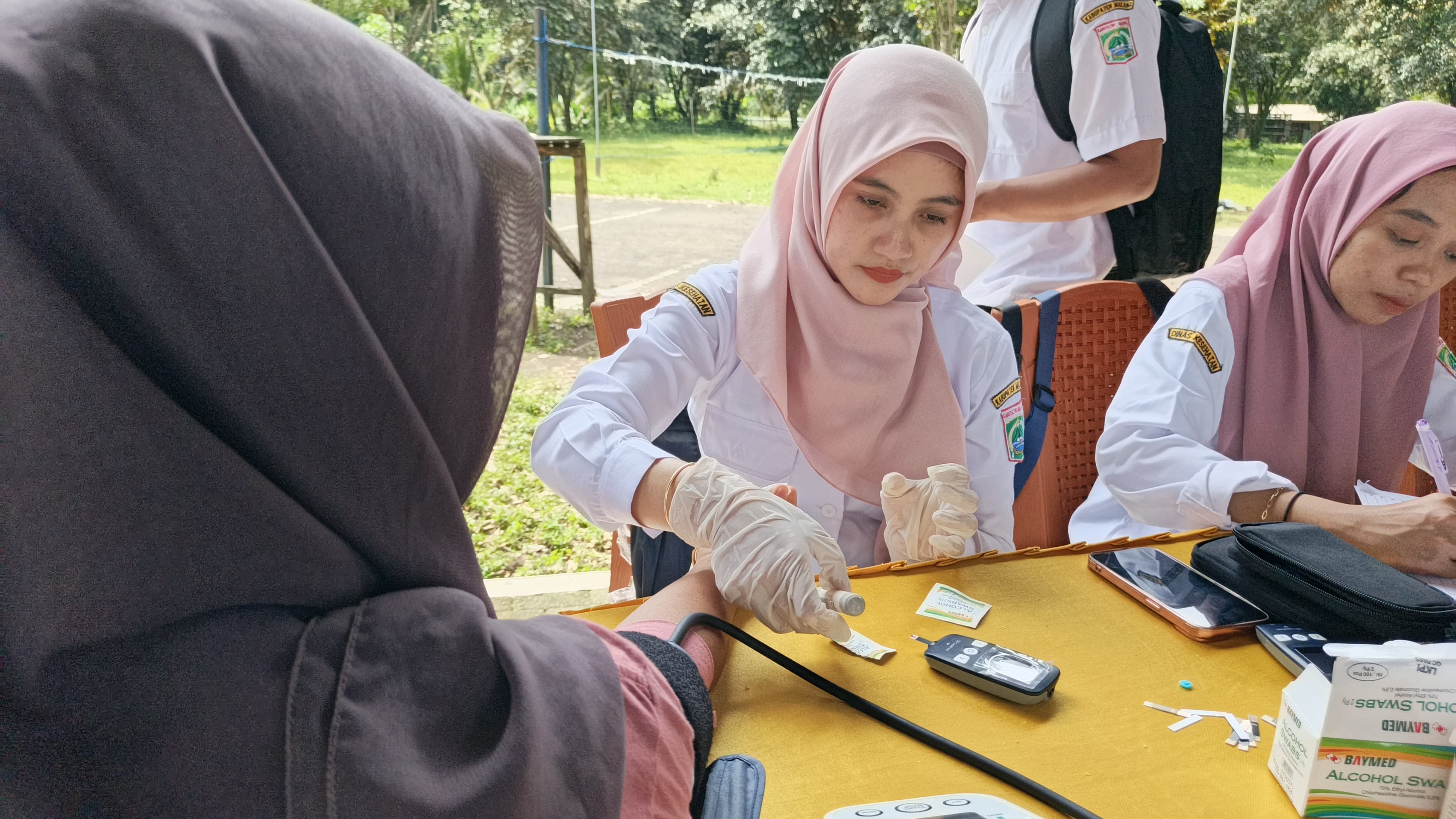 TMMD 126 Non Fisik Posyandu Sukomaju B Menarik Ratusan Pendaftar