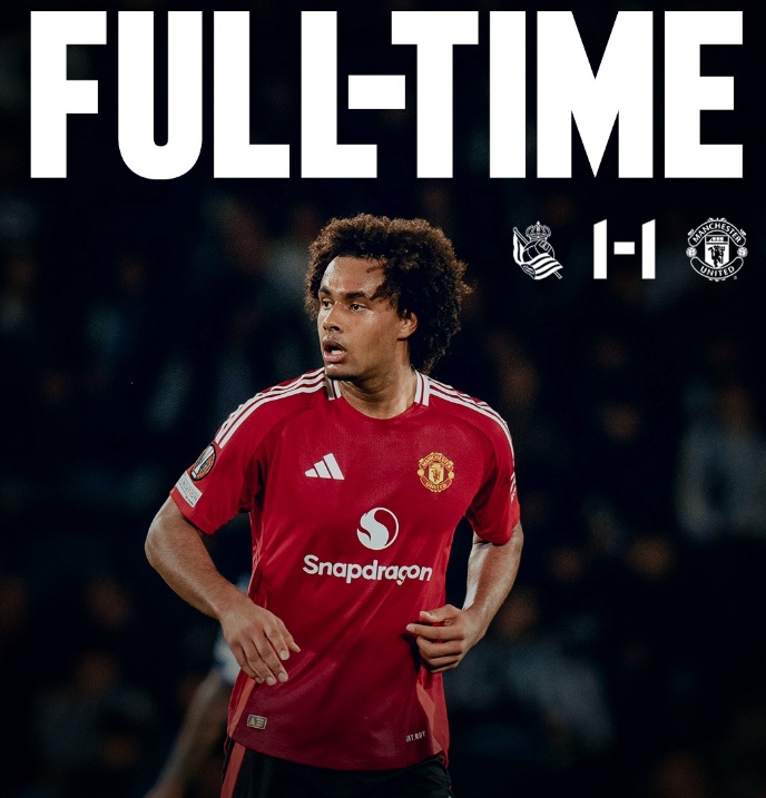 MU Masih Sulit Menang Ditahan 1-1 Sociedad, Amorim Sebut Timnya Punya Banyak Peluang