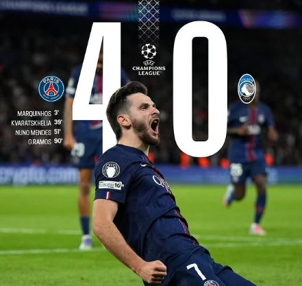 Luis Enrique Puji PSG Usai Bungkam Atalanta 4-0 di Liga Champions