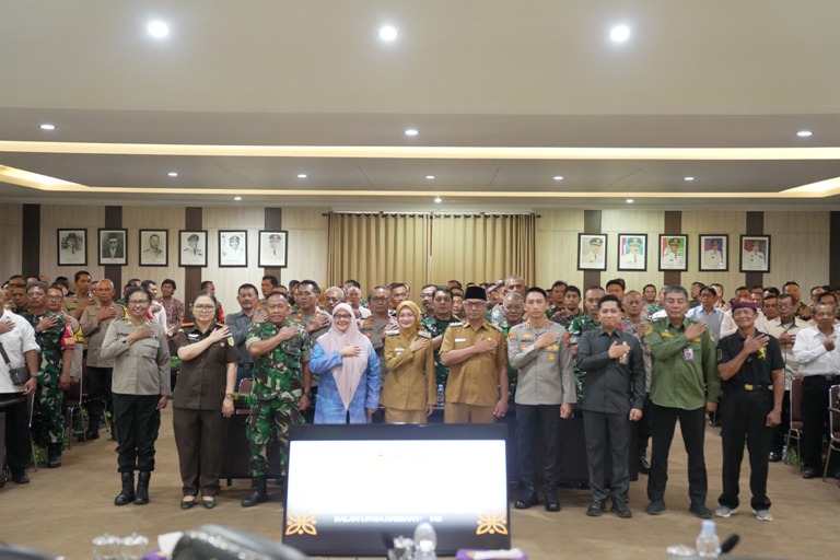 Forkopimda Kediri Gelar Dialog Babinsa, Bhabinkamtibmas dan FKDM Perkuat Harkamtibmas