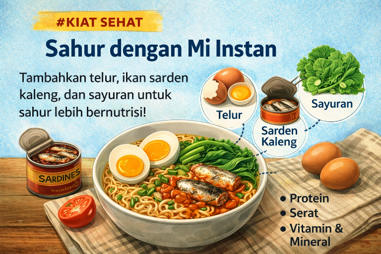 Sahur dengan Mi Instan