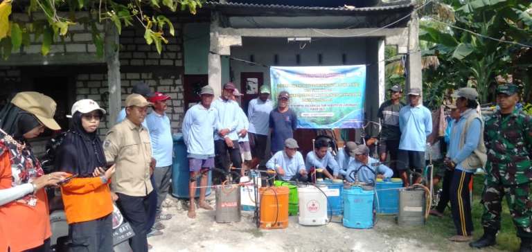 Gerdal Hama Wereng, Koramil Turi Sinergi Bersama Muspika dan DKPP Lamongan
