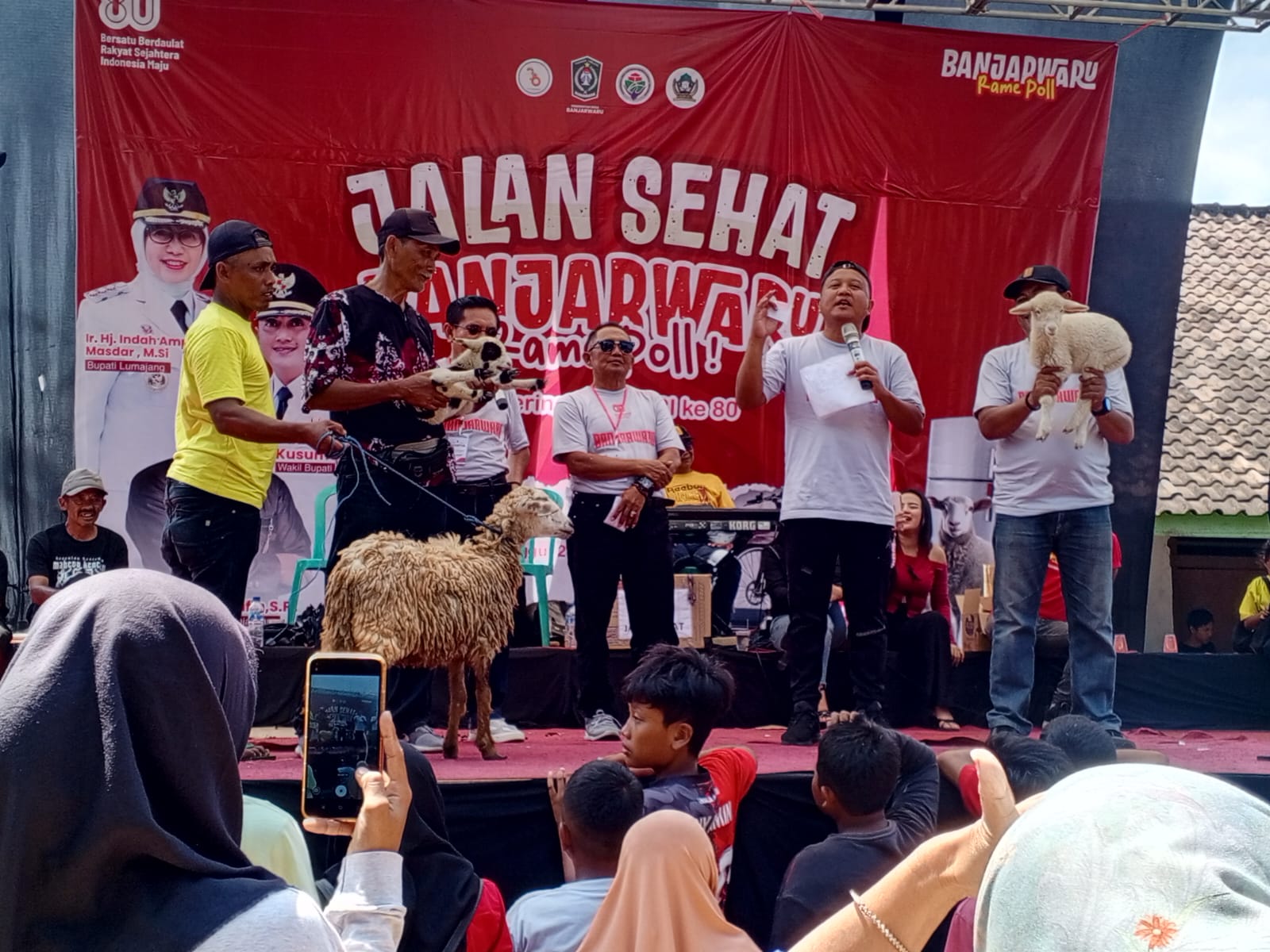 Banjarwaru Rame Pol, Lapangan Sangku Mini Soccer Diserbu Warga