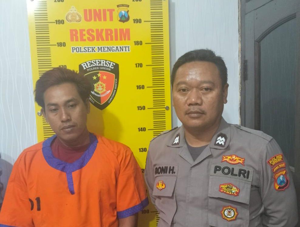 Gasak Motor Beat di Musala Saat Salat Subuh, Pria Menganti Gresik Ditangkap Polisi