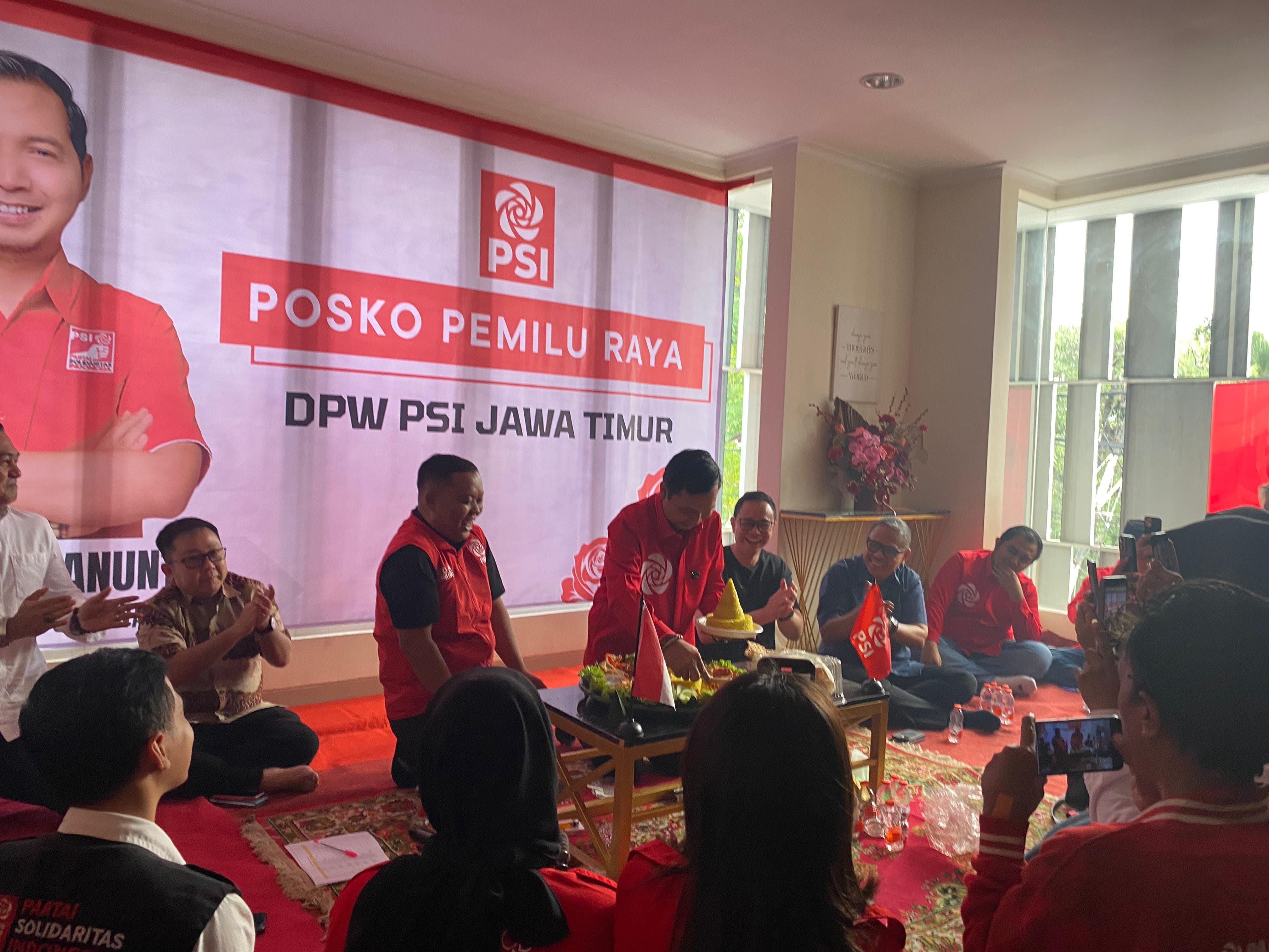 DPW PSI Jatim Dirikan Posko, Sukseskan Pemilu Raya Pertama Partai Solidaritas Indonesia