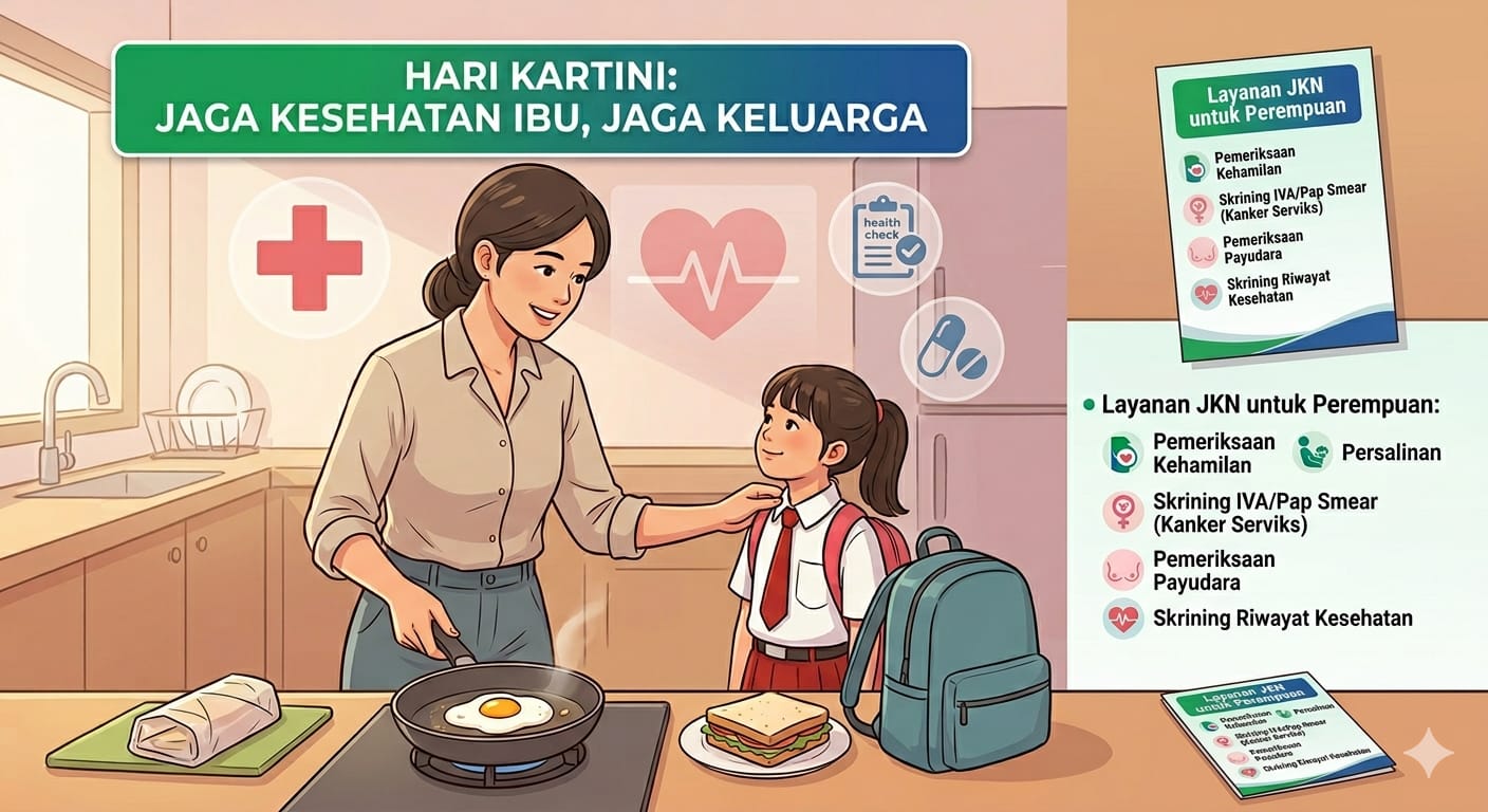 Momentum Hari Kartini, BPJS Madiun Ajak Perempuan Lebih Peduli Kesehatan