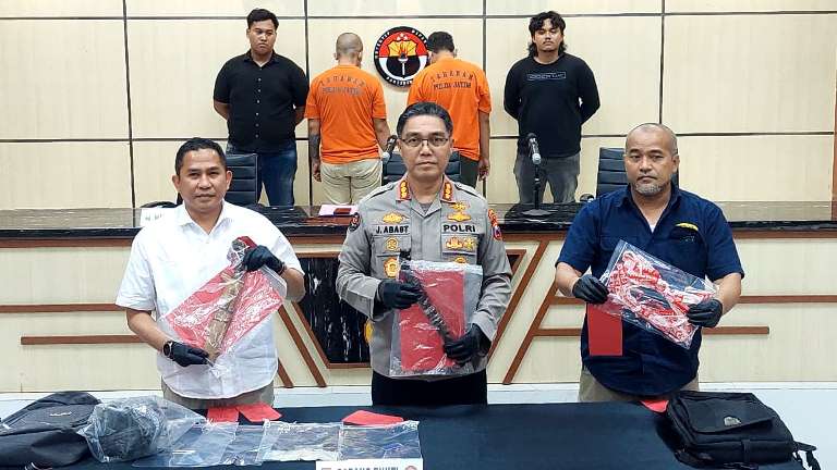 Sindikat Perampok Antarprovinsi Ditembus Peluru, Todongkan Pistol Rakitan ke Kasir