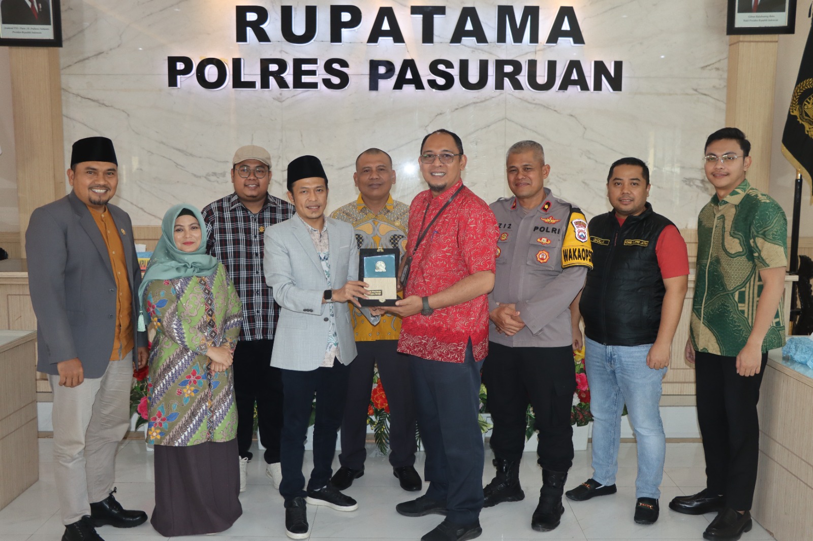 Bahas Persiapan Pengamanan Pilkada, Dewan Provinsi Jatim Dialog ke Polres Pasuruan