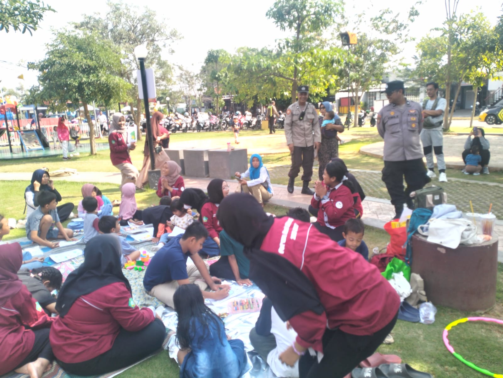 Polsek Buduran Wujudkan Ruang Publik, Aman dan Humanis untuk Anak