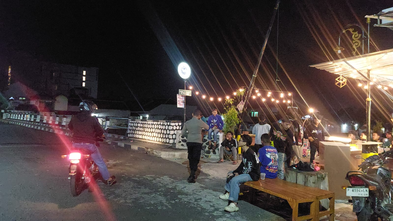 Kompi Siaga A Polres Lumajang Gelar Patroli Malam Antisipasi Kejahatan dan Balap Liar