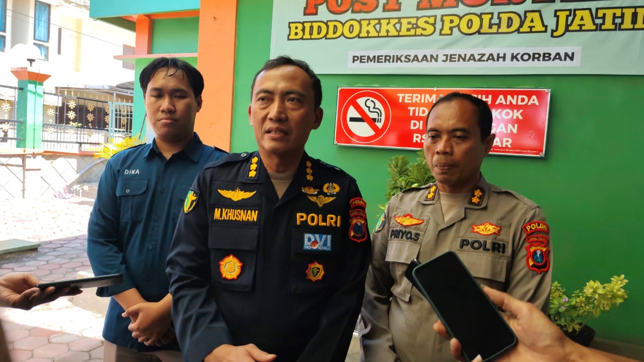 Polda Jatim Siapkan Dua Rumah Sakit Bhayangkara Identifikasi Korban Tewas Tertimpa Musala Ponpes Al Khoziny