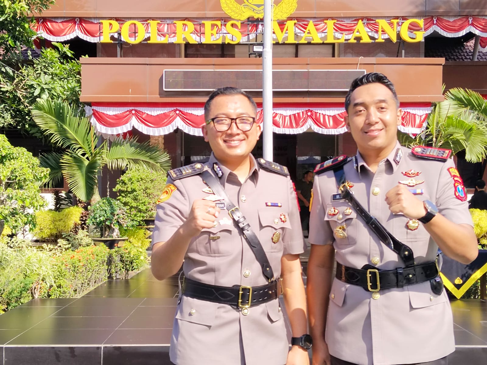 Kapolres Malang Pimpin Sertijab Pejabat Utama dan Kapolsek Jajaran