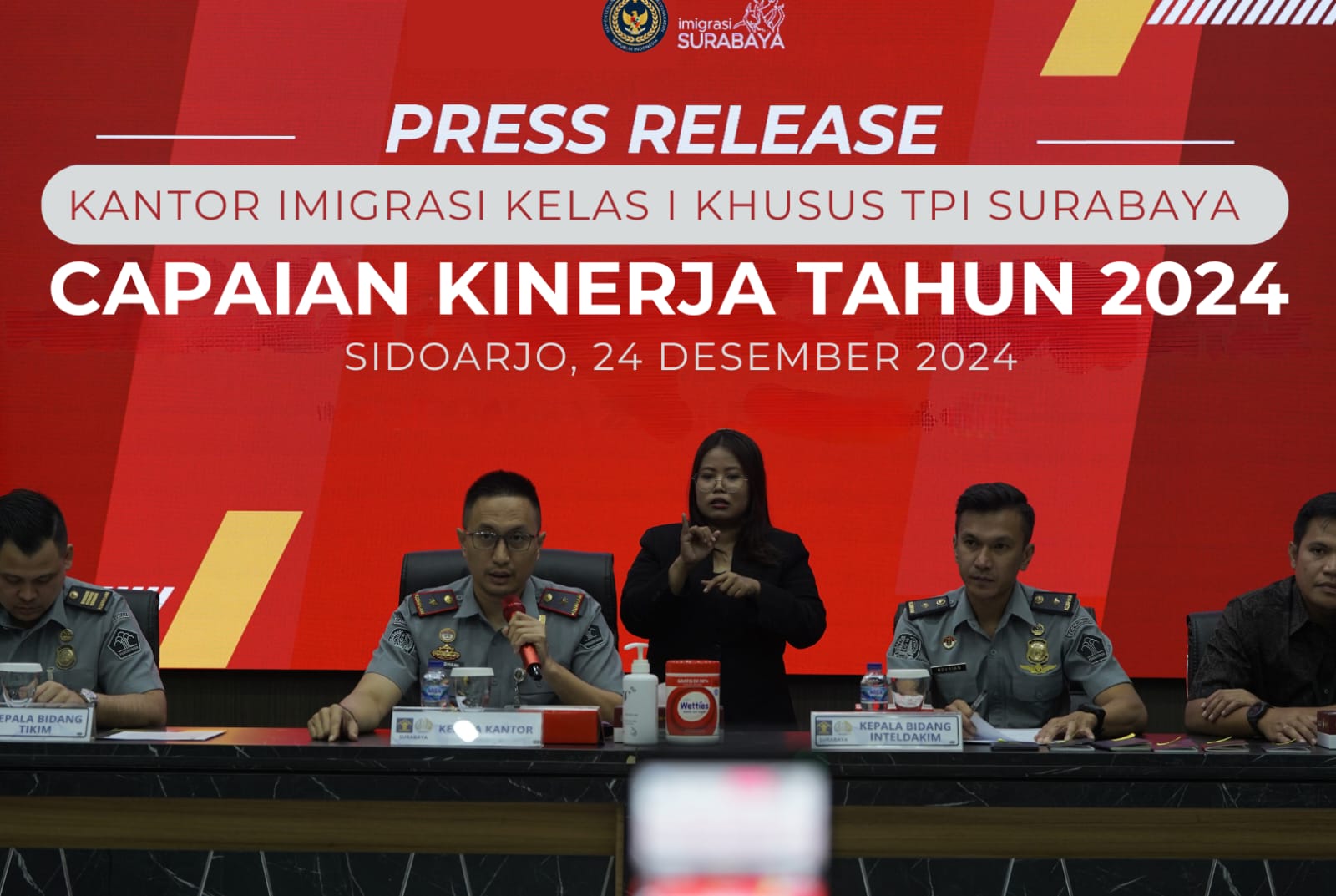 Kanim Surabaya Tunjukan Capaian Kinerja Memuaskan dan Berkualitas di Tahun 2024