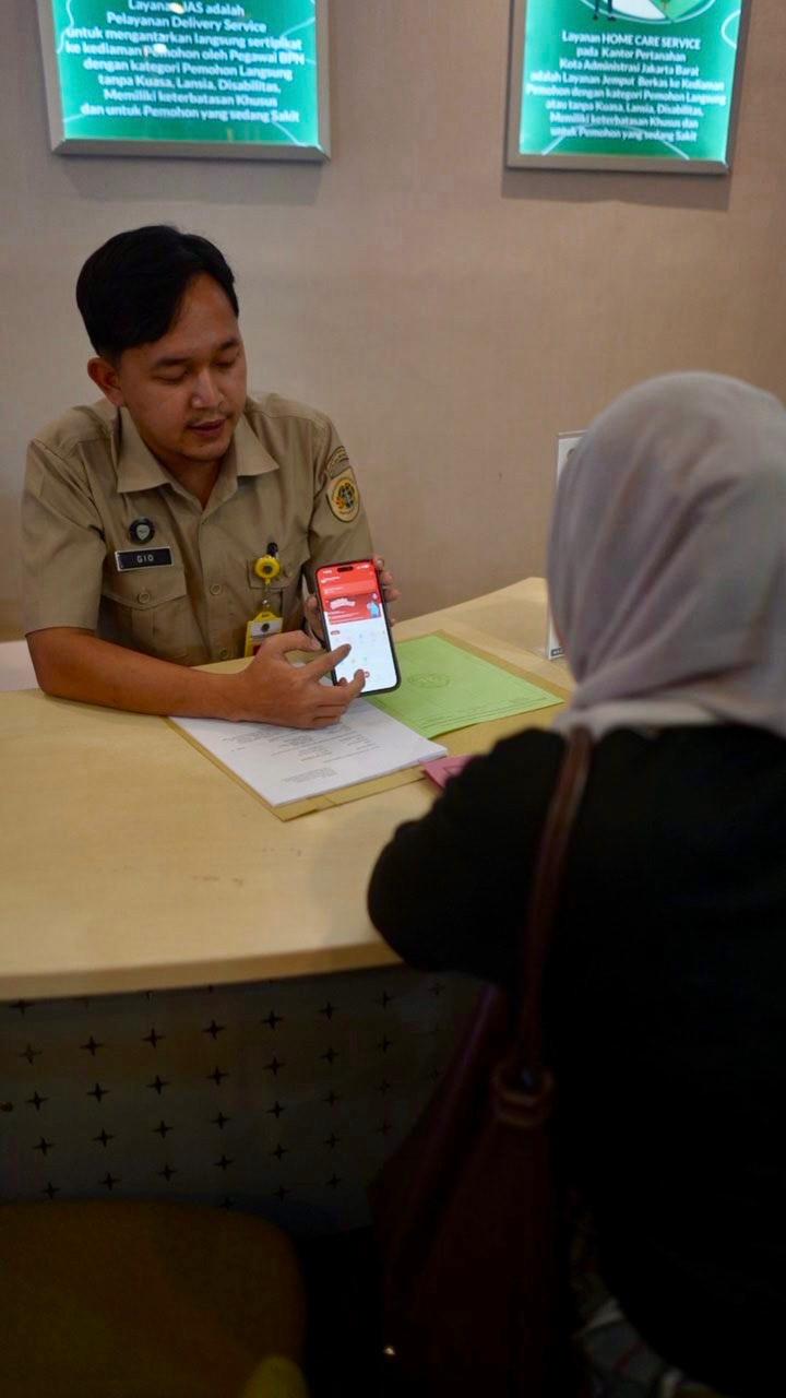 Pantau Proses Pemberkasan di Kantah Bisa Hanya dari Genggaman Tangan