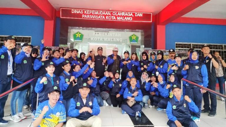 Kloter Pertama Kontingen Kota Malang Menuju FORDA 2 Jatim 