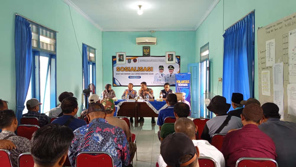 Kolaborasi Satlantas Polres Lumajang dengan Dishub Sosialisasi Audit dan Inspeksi Lalu Lintas