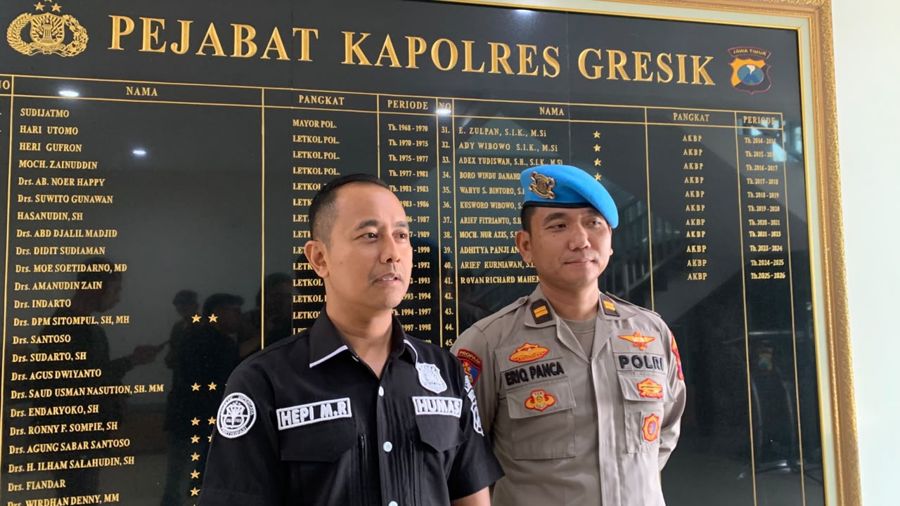 Diduga Peras Penjudi Online, Dua Oknum Polisi Diproses Propam Polres Gresik