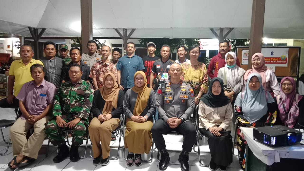 Polsek Lakarsantri Perkuat Fondasi Kebangsaan dan Bela Negara di Sambikerep