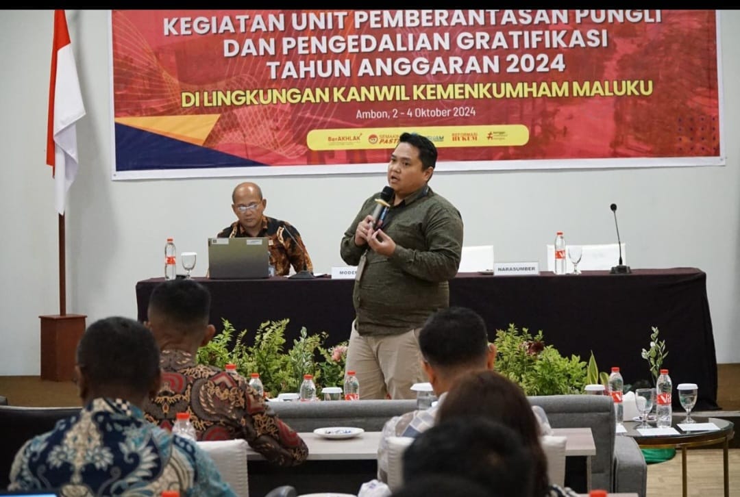 UPG Kemenkumham Maluku Ciptakan Agen Perubahan Sebagai Motor Penggerak di Satuan Kerja