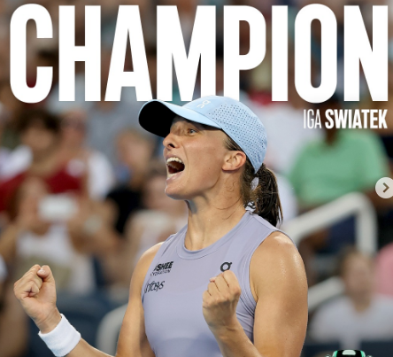 Drama Tiga Set, Iga Swi?tek Kalahkan Alexandrova di Final Korea Open