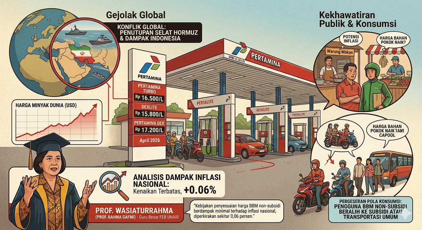 Pakar Unair: Kenaikan BBM Bisa Jadi Bumerang bagi Anggaran Negara