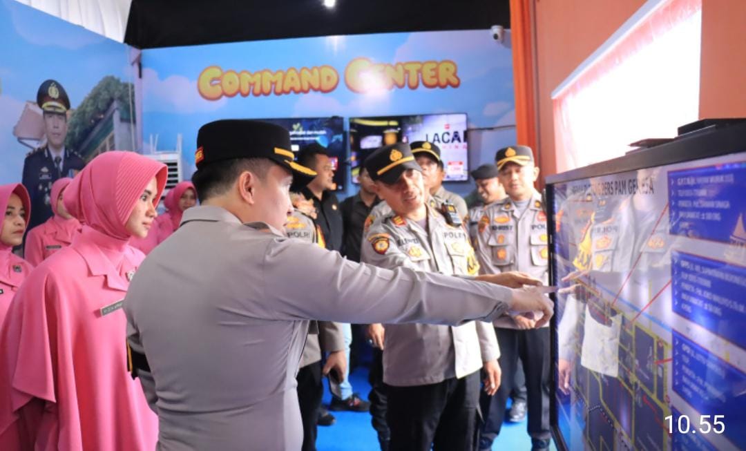 Kapolres Bojonegoro Cek Kesiapan Pospam dan Posyan Nataru