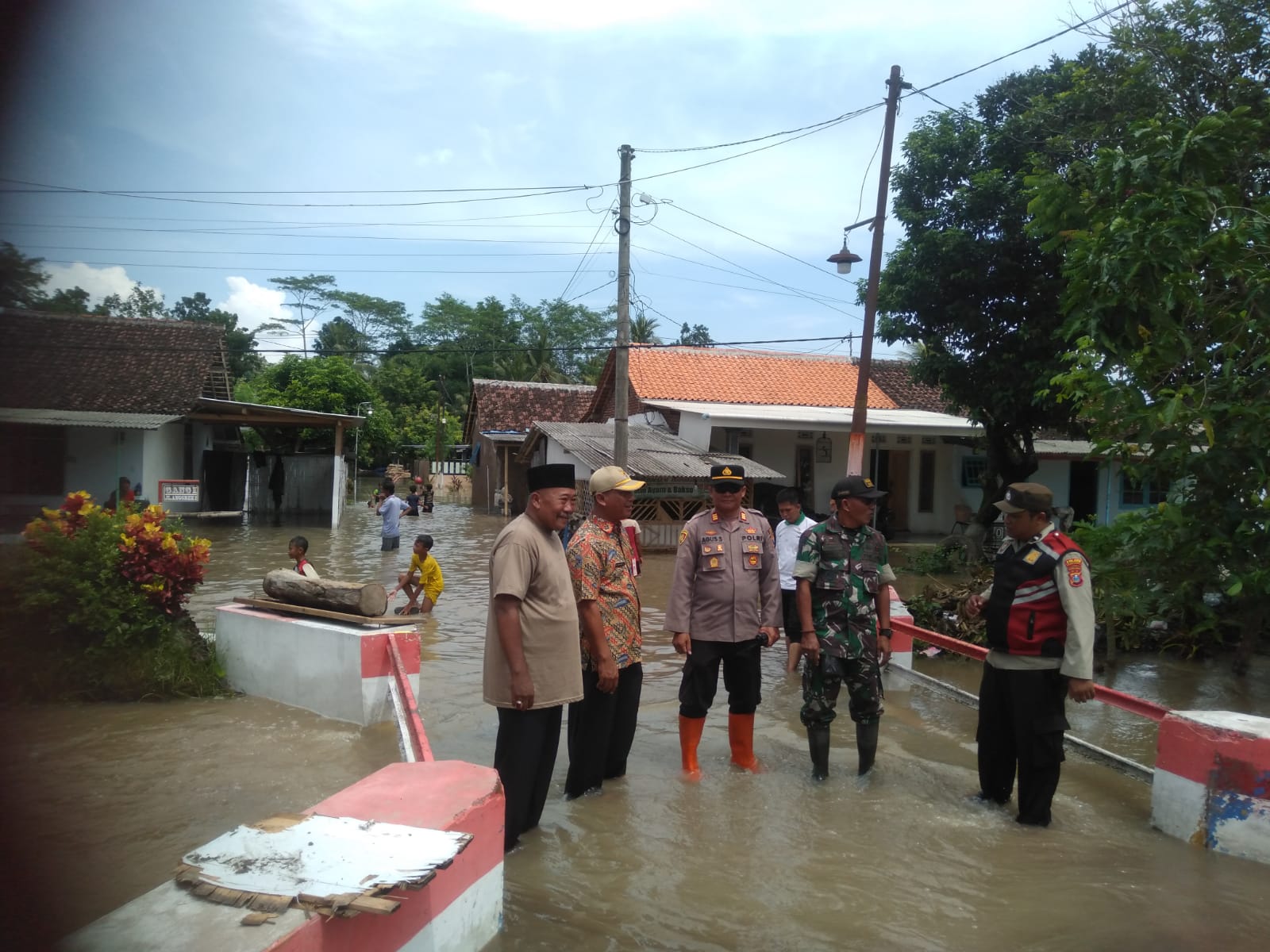 Paska Hujan Deras, Polsek Jatiroto Pastikan Keselamatan Warga Rojopolo