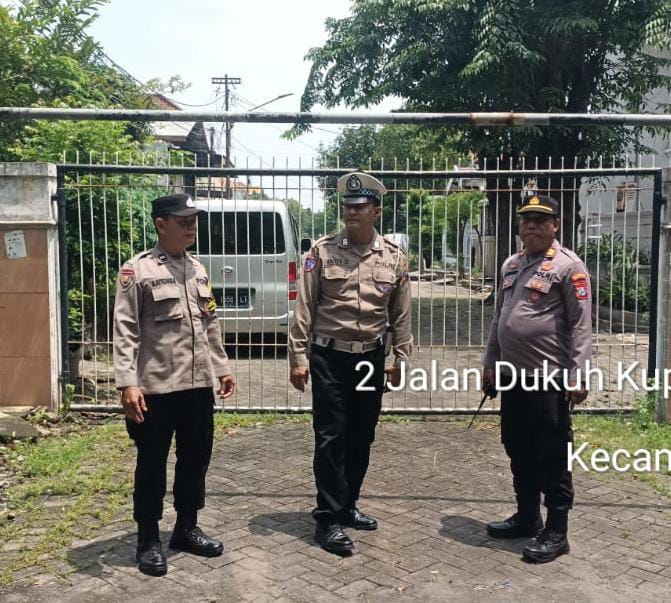 Polsek Sawahan Intensifkan Patroli Rumah Kosong 