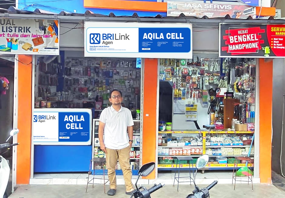 Lebih dari 1 Dekade Hadir, BRILink Agen Ohim Sukses Berdayakan Warga dan Bangun Jejaring Usaha Mikro