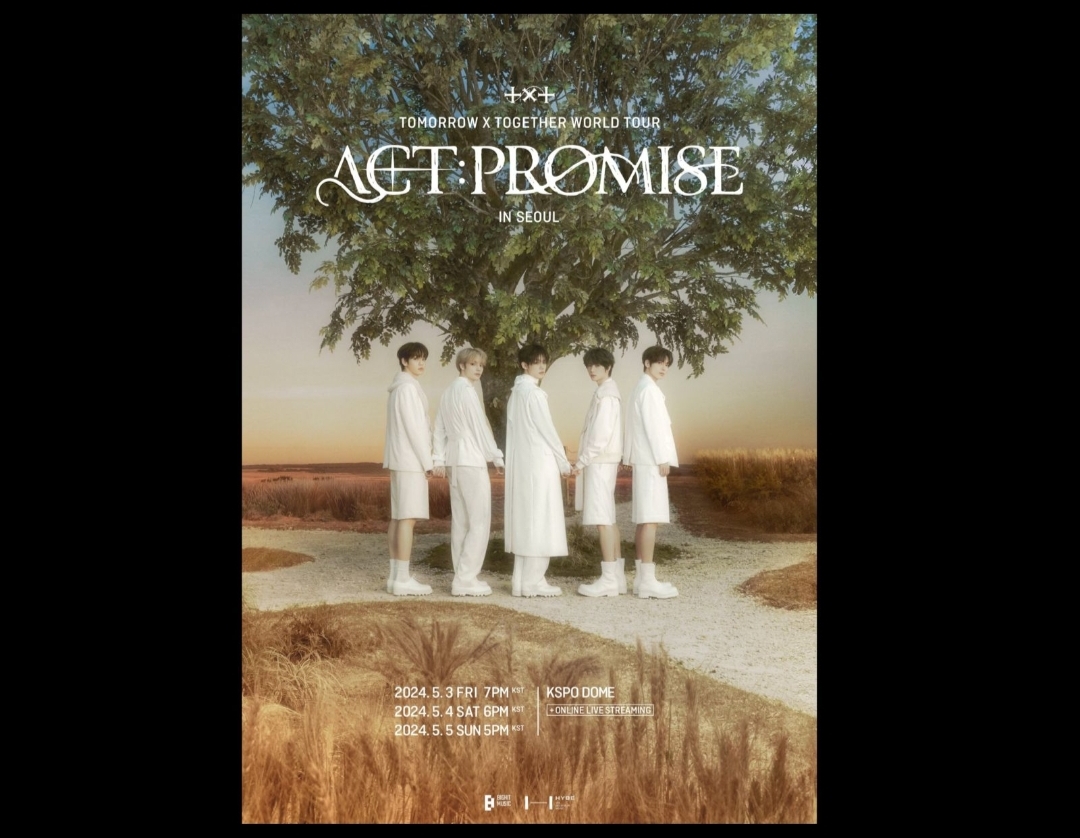 TXT Siap Sapa Penggemar dengan Konser World Tour “ACT : PROMISE”