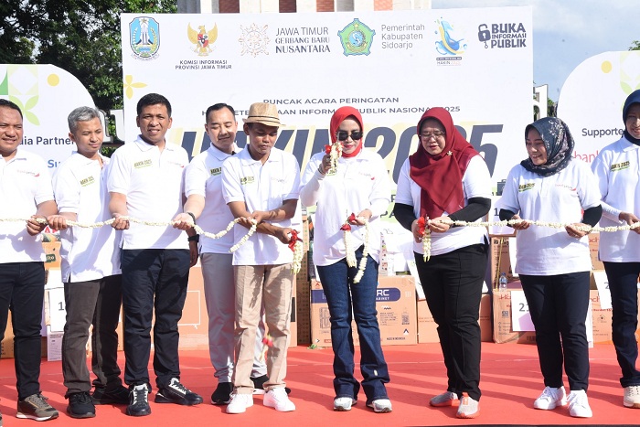 Sidoarjo Catat Sejarah di HAKIN 2025: Kampanye Keterbukaan Informasi Publik Meriah di Ruang Terbuka