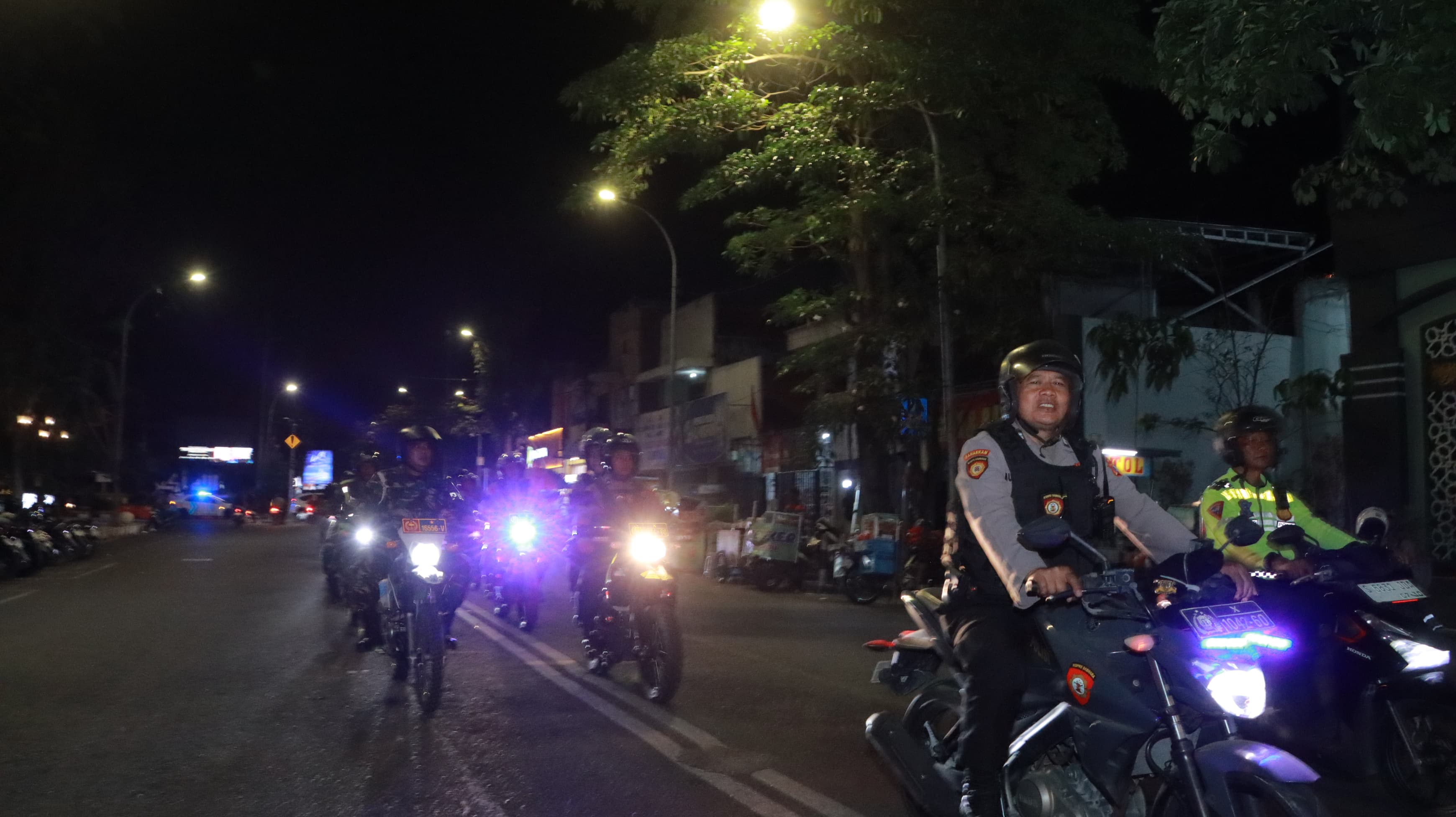Polres Lamongan Gelar Patroli Skala Besar, Sasar Balap Liar dan 3C
