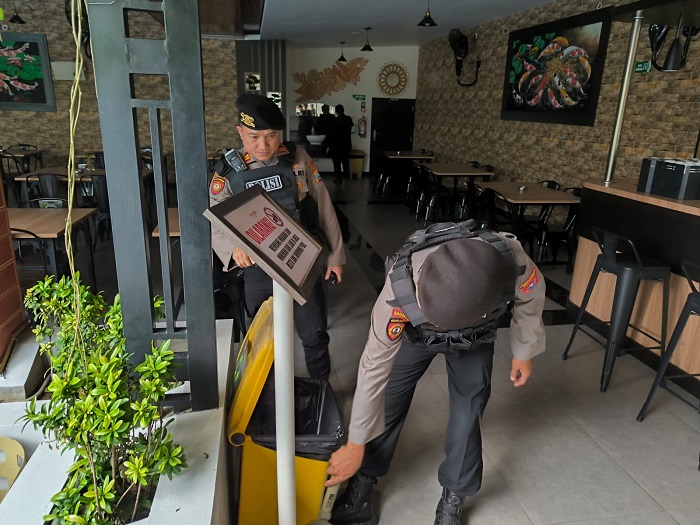 Polres Nganjuk Sterilisasi Hotel Sambut Kunjungan Menteri Perdagangan