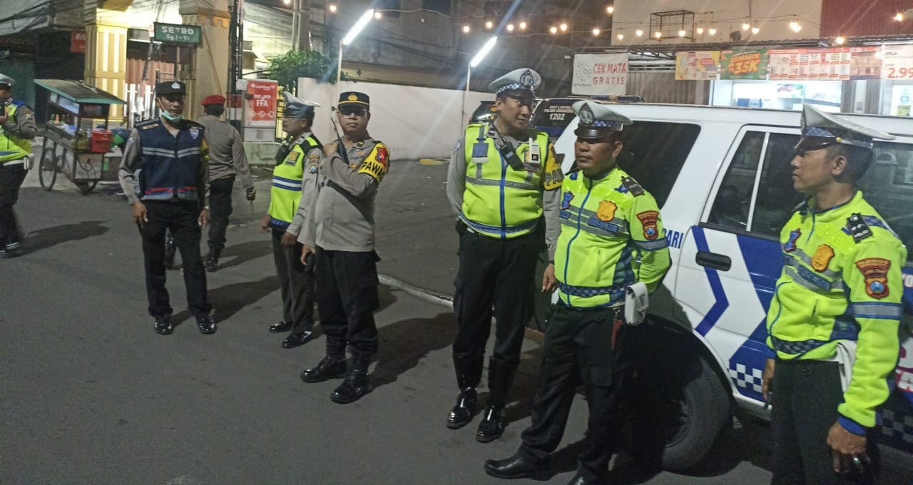 Rayon 1 Polrestabes Surabaya Cegah Kejahatan dan Gangster