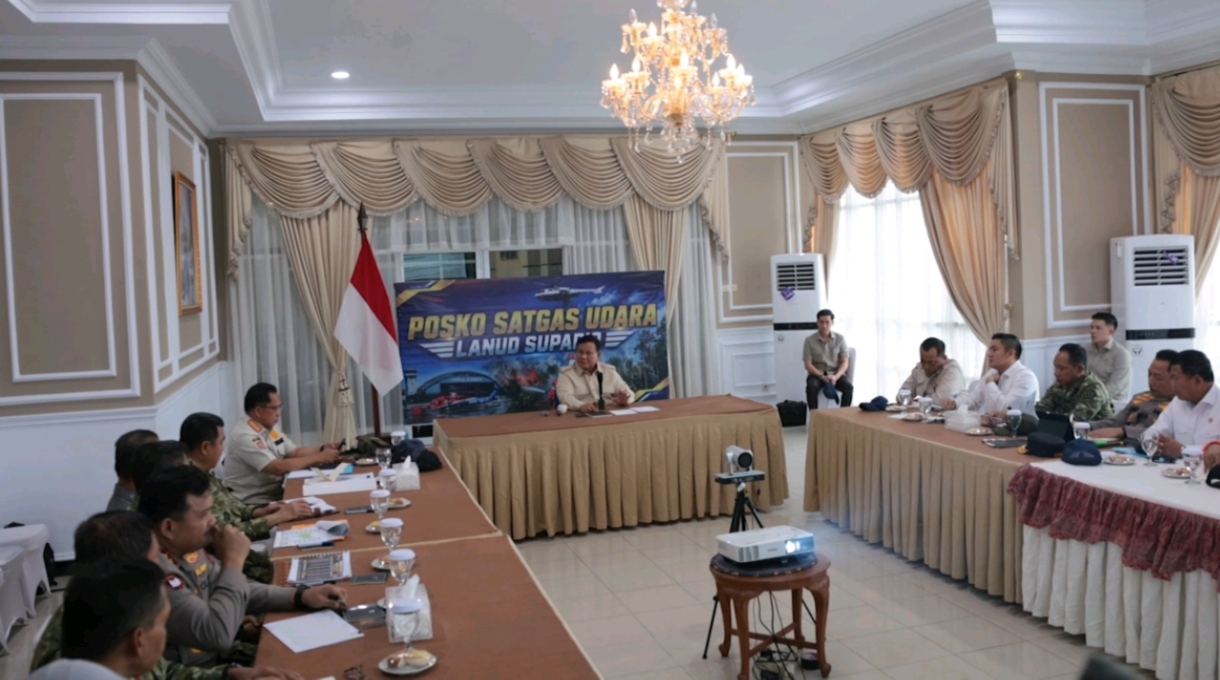 Presiden Prabowo Gerak Cepat, Bertolak ke Kalimantan Pimpin Penanganan Karhutla