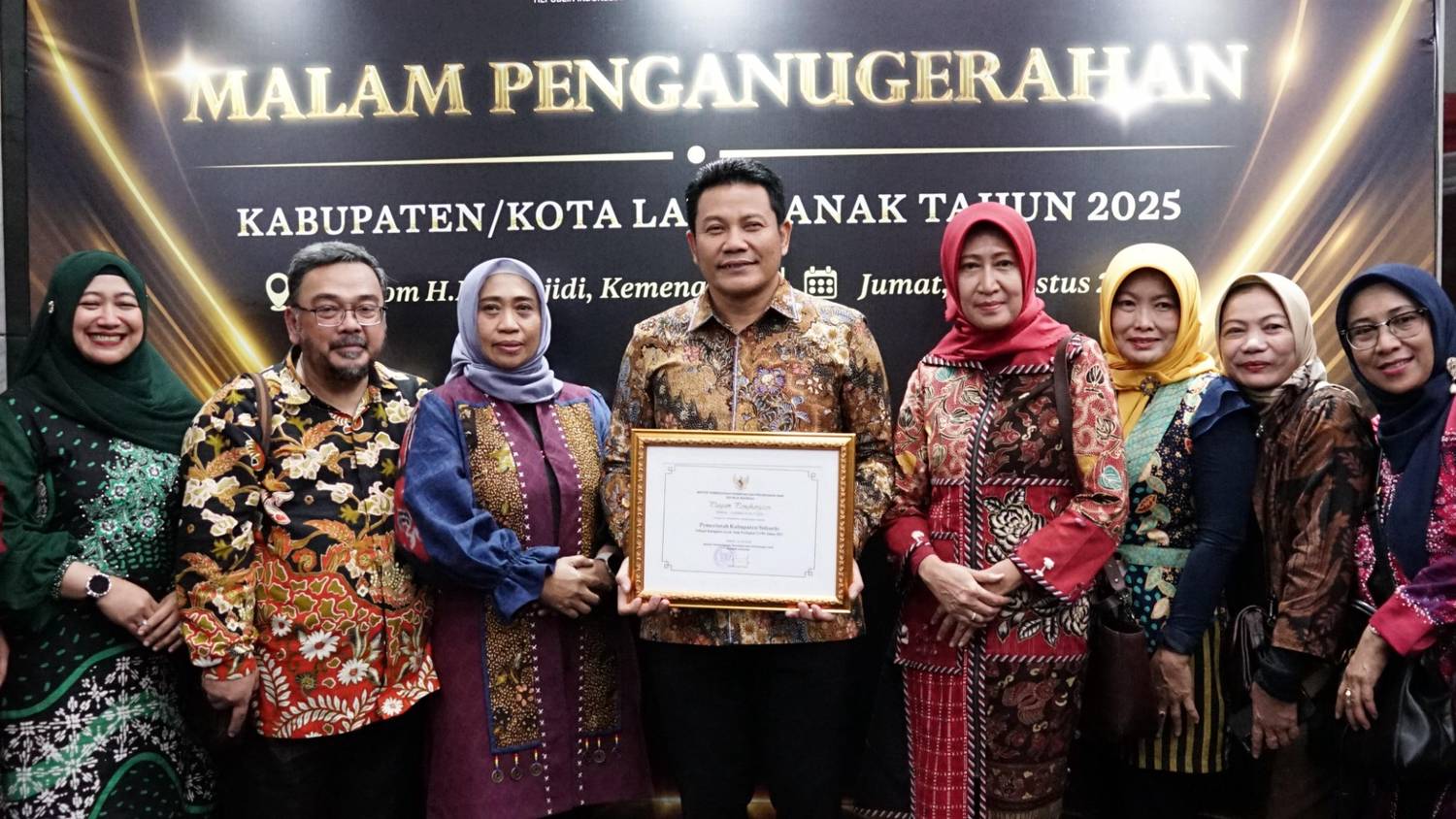 Sidoarjo Raih Kabupaten Layak Anak Peringkat Utama