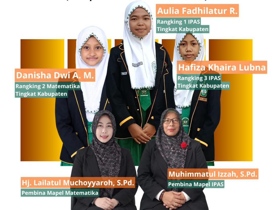 Tiga Srikandi MI Bahrul Ulum Blawi Lamongan Siap Guncang OMI Jawa Timur