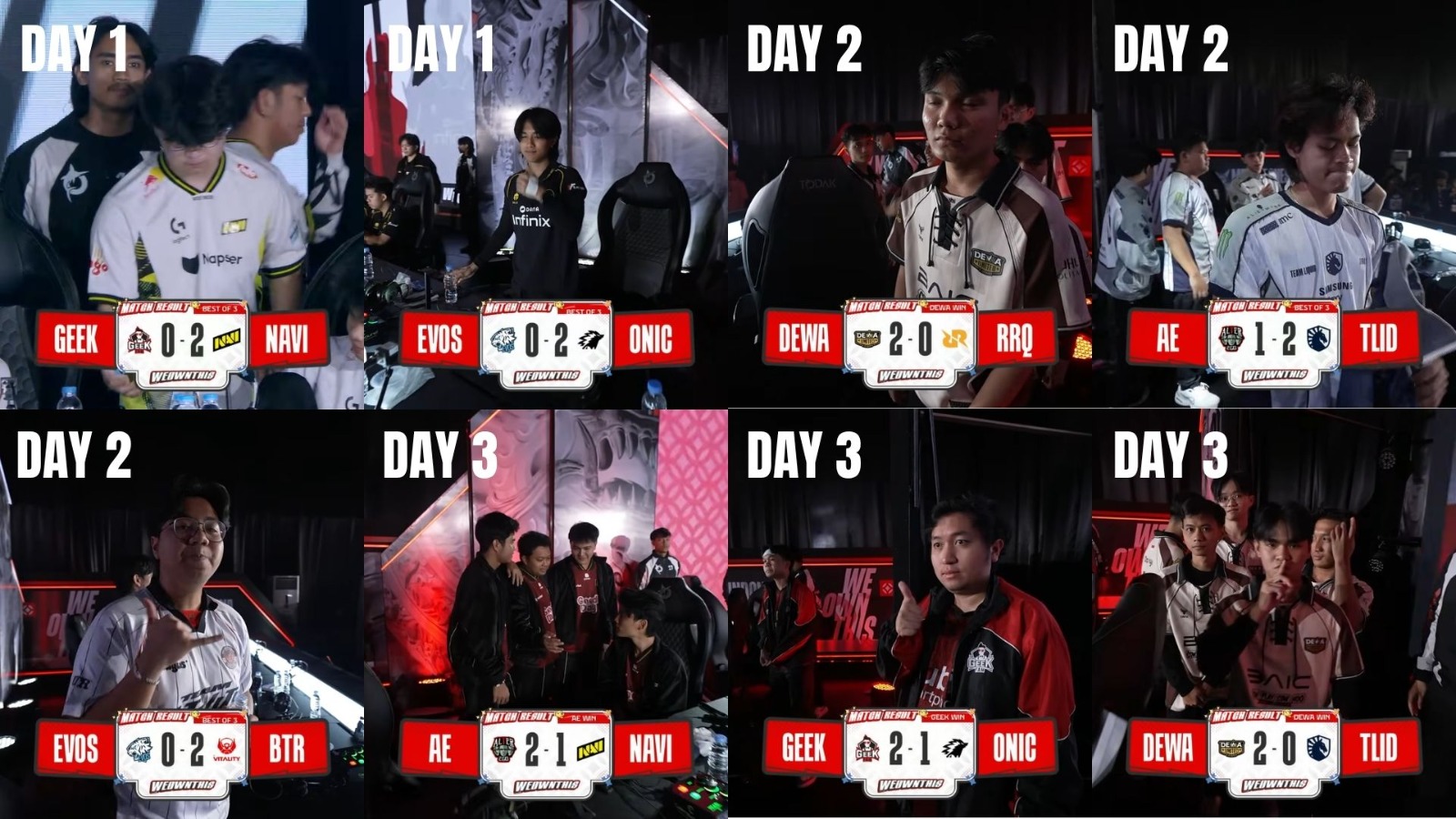 Rekap MPL ID S17 Week 5: Persaingan Memanas, ONIC Terjegal King Slayer dan RRQ Hoshi Masih Terpuruk