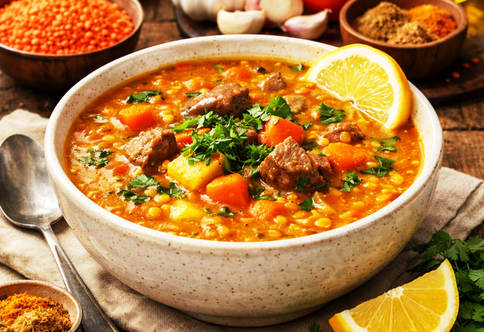 Sup Lentil Ramah Pencernaan