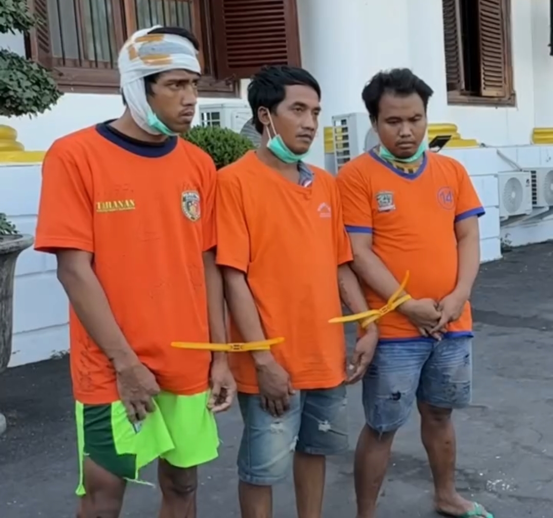 Beraksi 15 Lokasi, Sindikat Curanmor Sidokapasan Surabaya Dibekuk Polisi