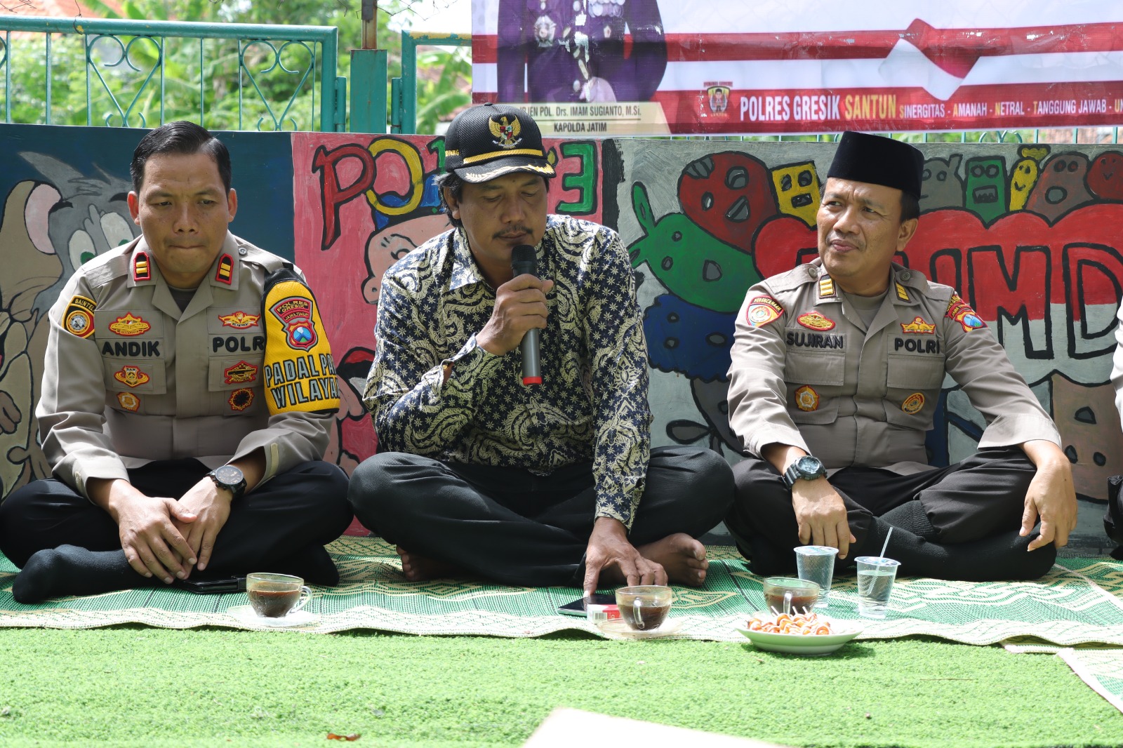 Jumat curhat, Polres Gresik Dengar Keluhan Warga Padeg