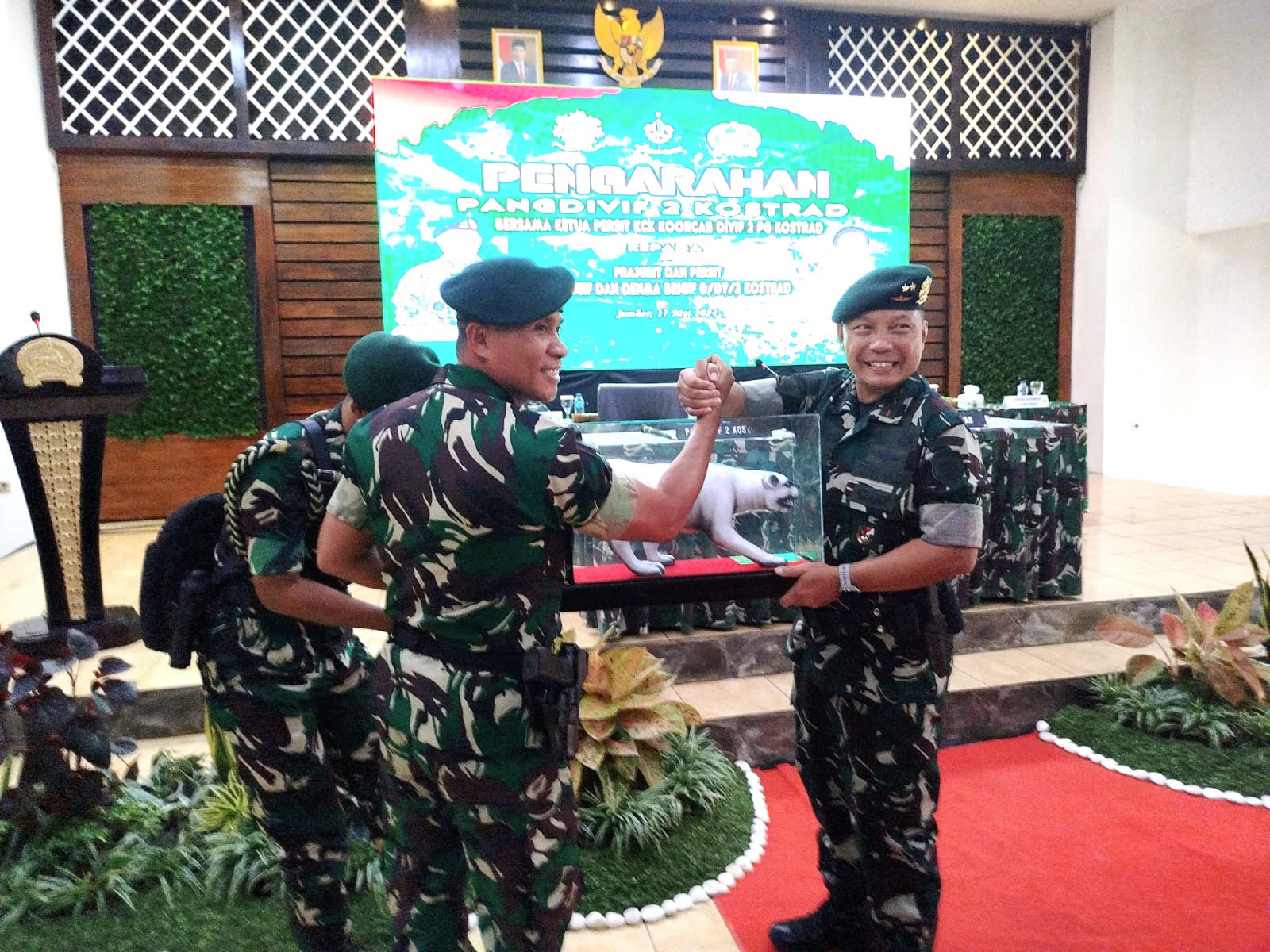 Pangdivif 2 Kostrad, Putra Daerah Jember Kunker ke Brigif 9/DY/2 Kostrad