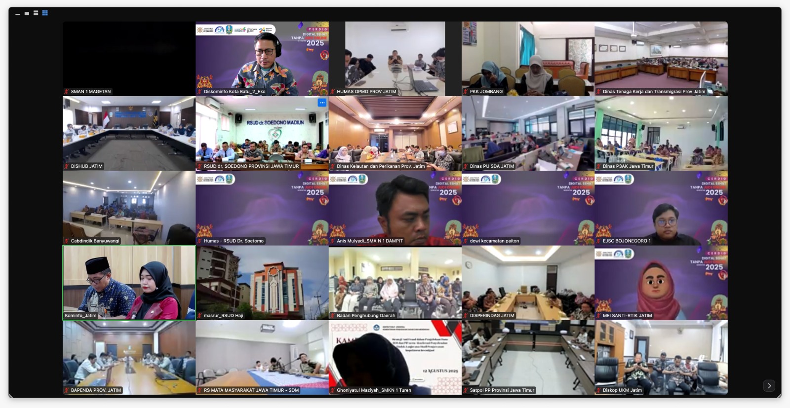 Pemprov Jatim Deklarasi Gerakan Digital Sehat Tanpa Judi Online