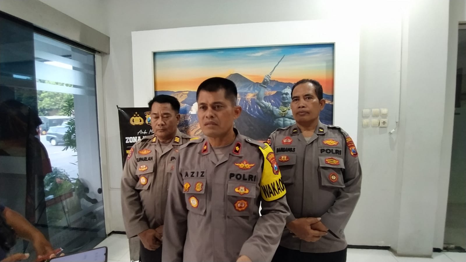 Wakapolres Pasuruan Bantah Ada Framing Parpol saat Pembubaran Voli