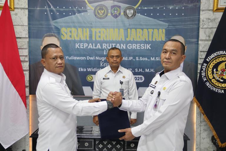 Kepala Rutan Gresik Resmi Berganti, Eko Widiatmoko Resmi Menjabat