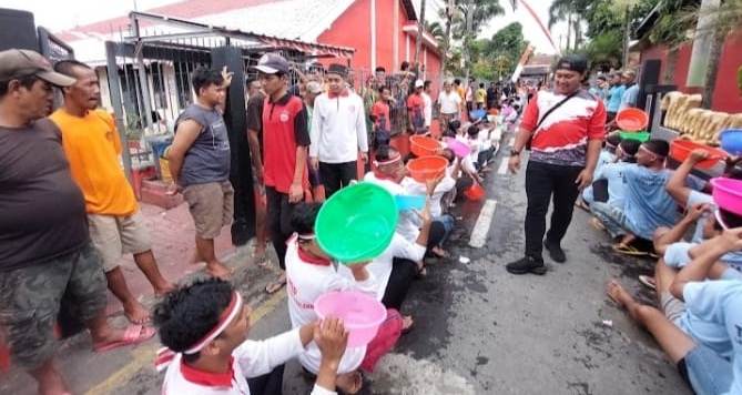 Lepas Balon dan Merpati, Kalapas Malang Buka HUT RI dan Pengayoman