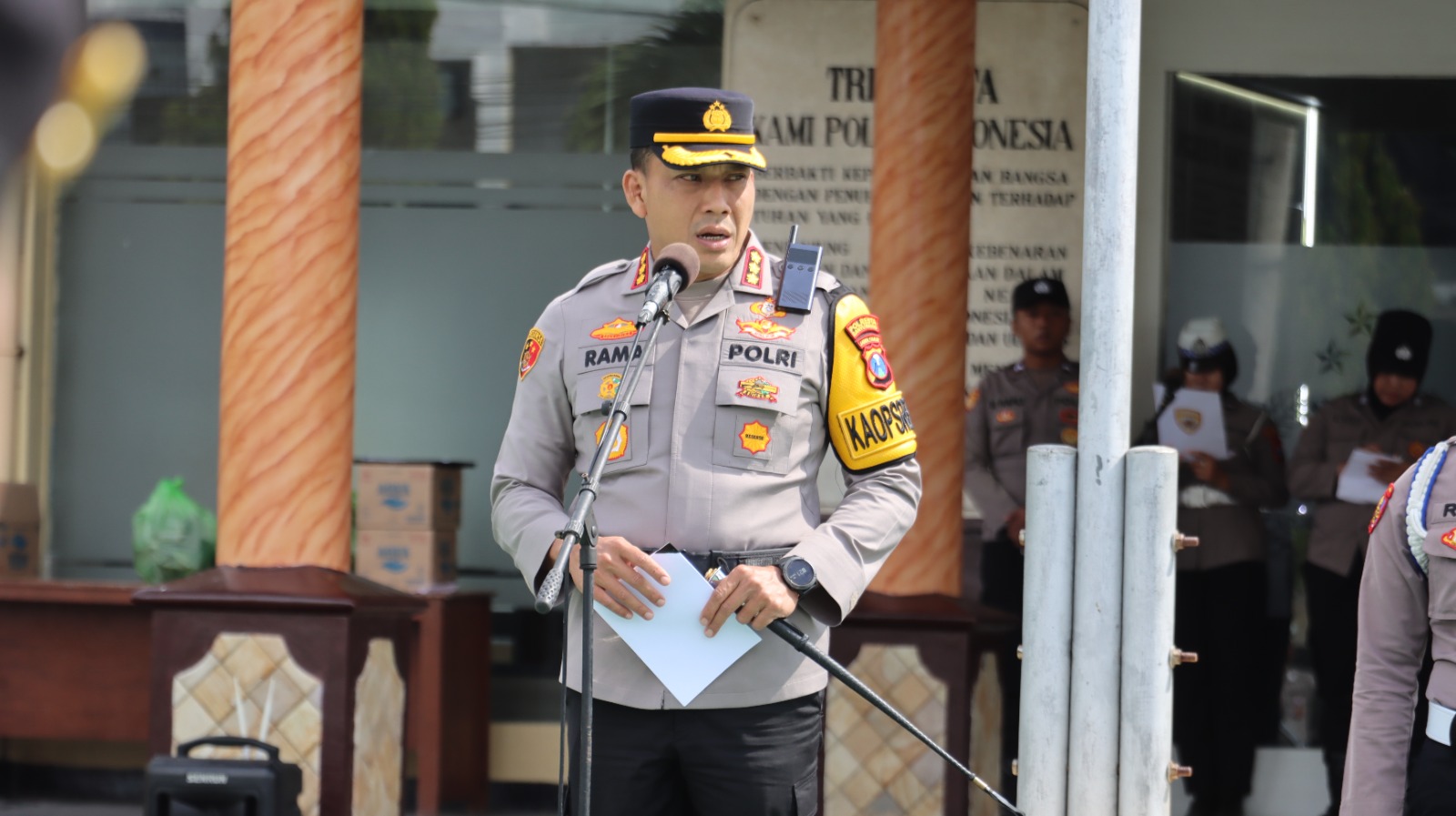 Anugerahkan Kenaikan Pangkat Pengabdian, Kapolresta Banyuwangi: Jadi Amanah Tingkatkan Pelayanan Terbaik