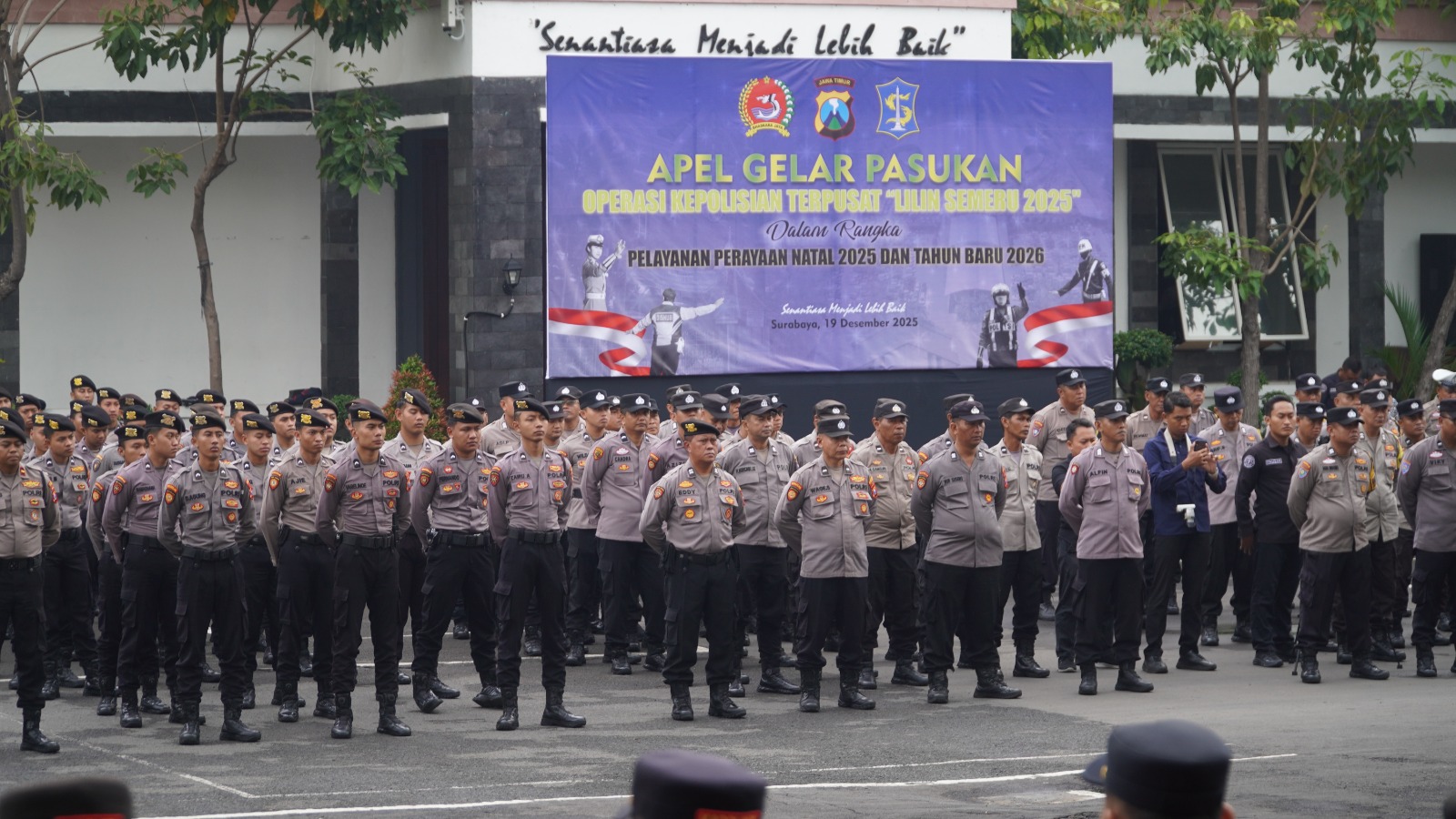 Catat! Mulai 22 Desember, Polrestabes Surabaya Gelar Operasi Lilin Semeru 2025