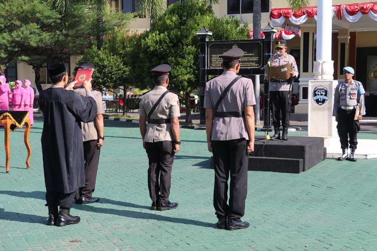 Wakapolsek Kota Jabat Kasihumas Polres Magetan  